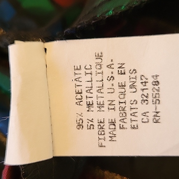 Vtg Talbots Taffeta Skirt - Picture 9 of 9